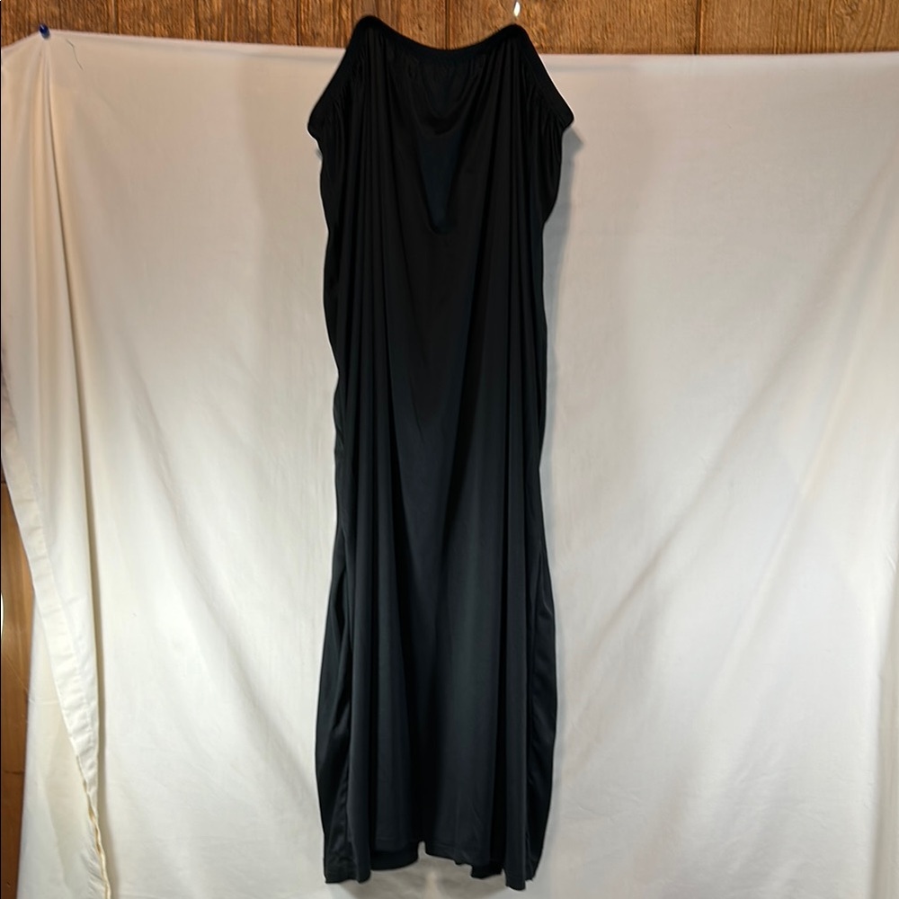 Mancyfit Elegant Black Maxi Slip